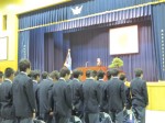 入学許可宣言