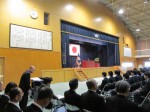 来賓紹介・祝辞披露