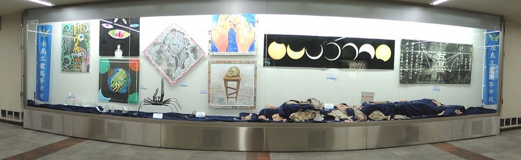 倉敷市駅地下ギャラリー展示