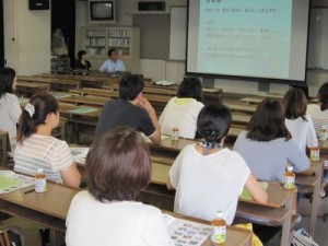 保護者対象説明会の様子