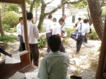 12時レポートを提出して解散