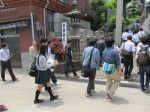 玉島の街を羽黒神社から